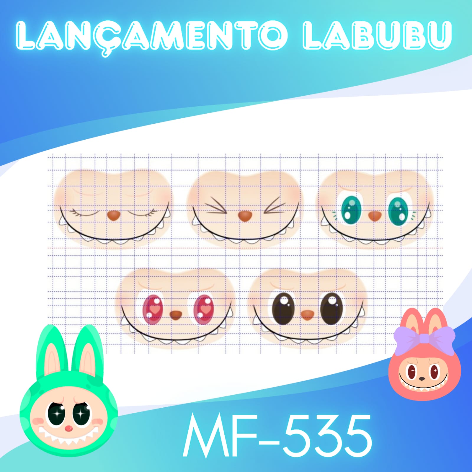 MF-535 FACES LABUBU