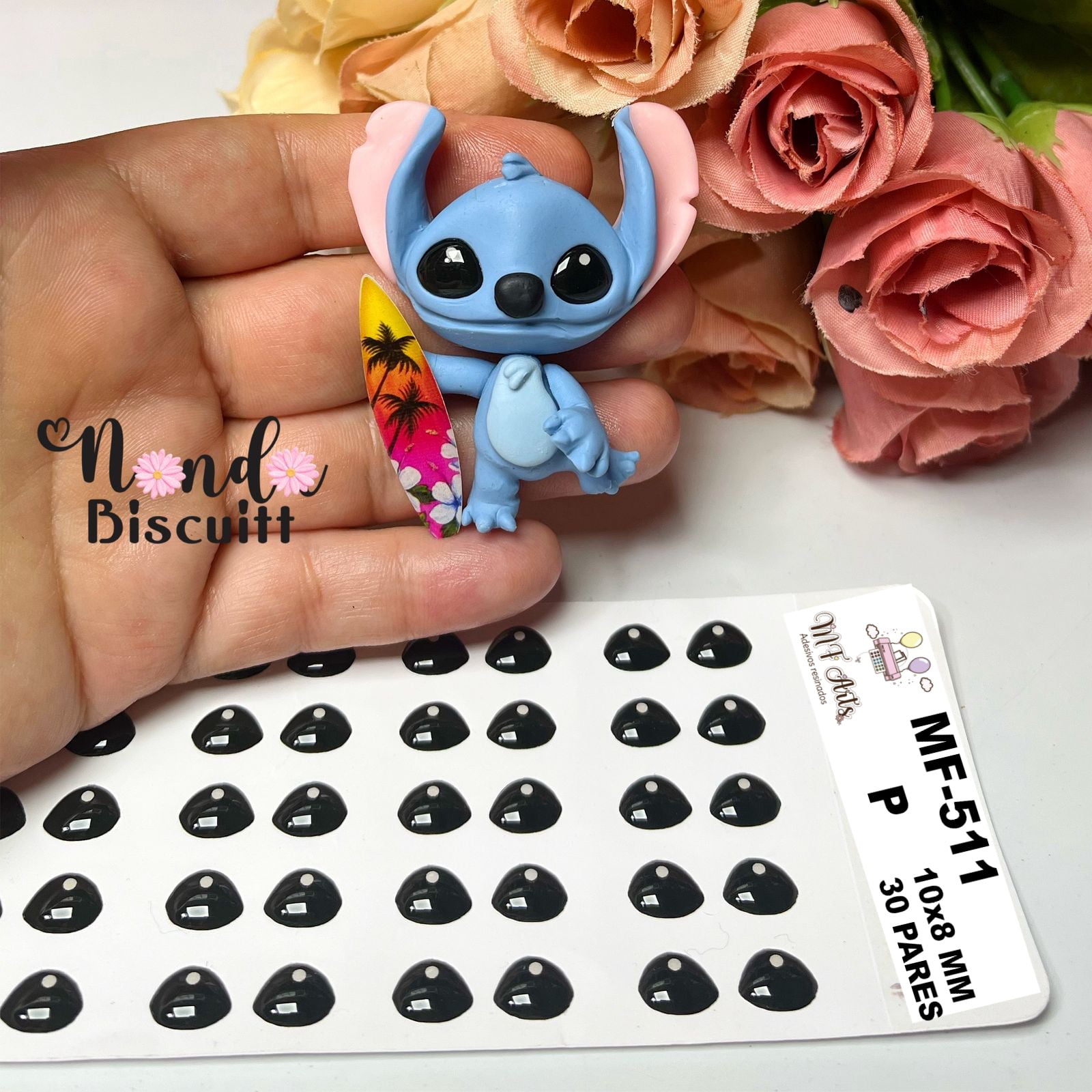 Olhos stitch realista MF-511