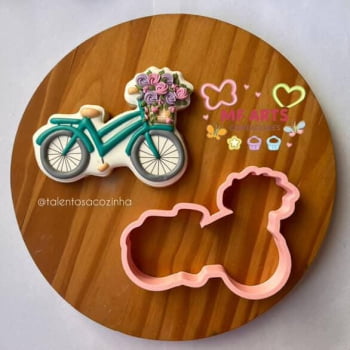 CORTADOR BICICLETA BISCOITO CORTADOR BICICLETA BISCOITO