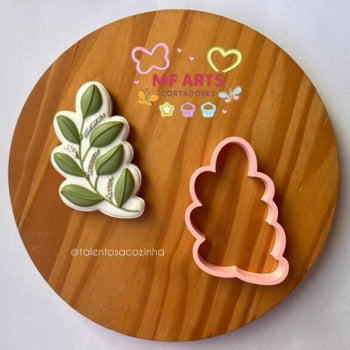 CORTADOR MOLDURA FOLHAGEM BISCOITO CORTADOR MOLDURA FOLHAGEM BISCOITO