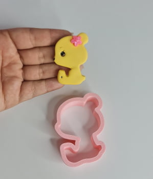 CORTADOR URSINHO SENTADO LADO ESQUERDO 6CM CORTADOR URSINHO SENTADO LADO ESQUERDO 6CM