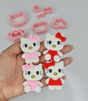 KIT CORTADOR HELLO KITTY