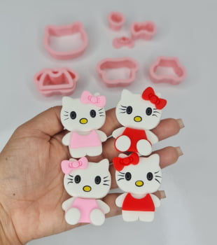 KIT CORTADOR HELLO KITTY