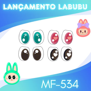 MF-534 OLHOS LABUBU MF-534 OLHOS LABUBU