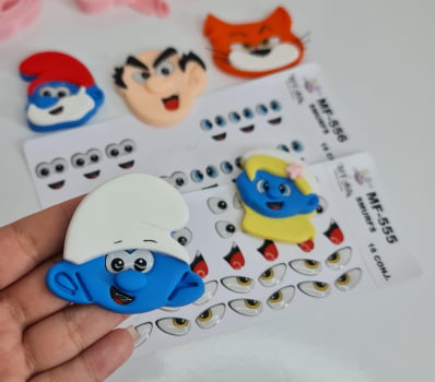 OLHOS TURMA SMURF 1 MF-555