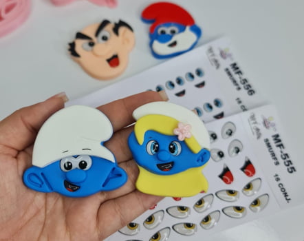 OLHOS TURMA SMURF 1 MF-555